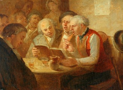 The Rehearsal by William Mulready